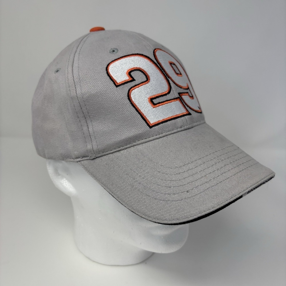 Kevin Harvick #29 Gray Chase Authentics Drivers Hat GM Goodwrench Cap NASCAR
